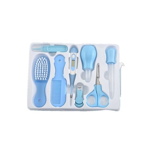 Generic Coffret Soins de Santé pour Bébé 8 pièces - Bleu