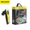 Awei Ecouteur sans-fil bluetooth N3 avec microphone sans fil pour conduite